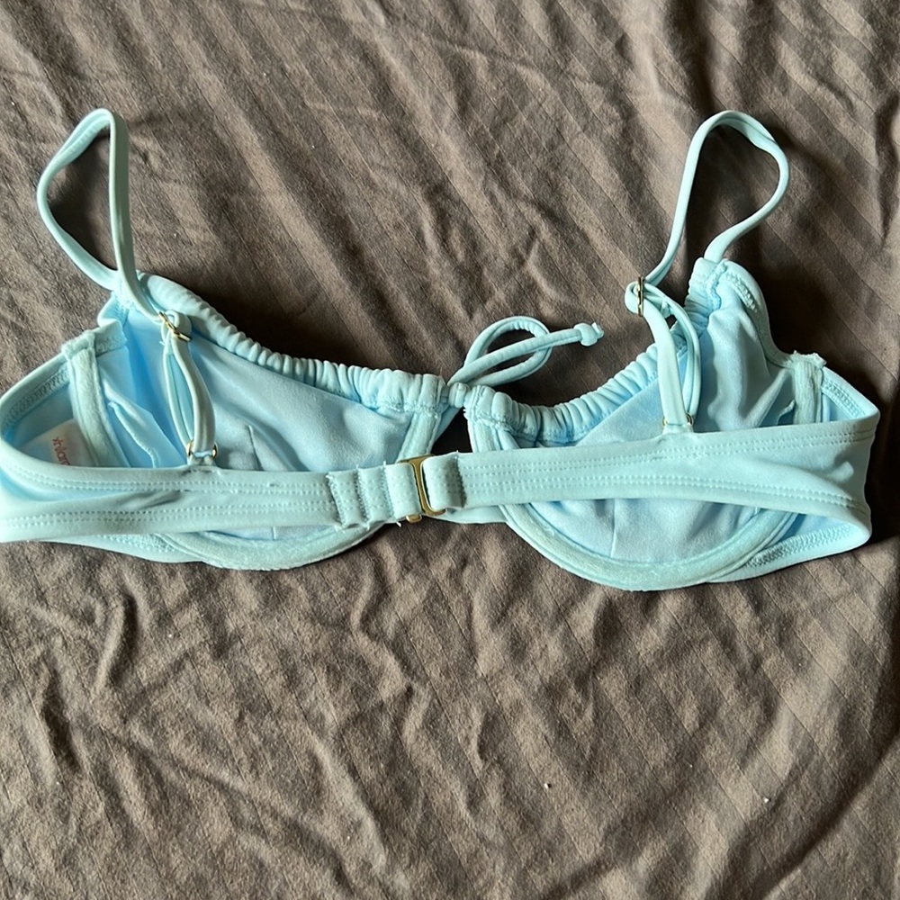 Xhilaration blue bikini top